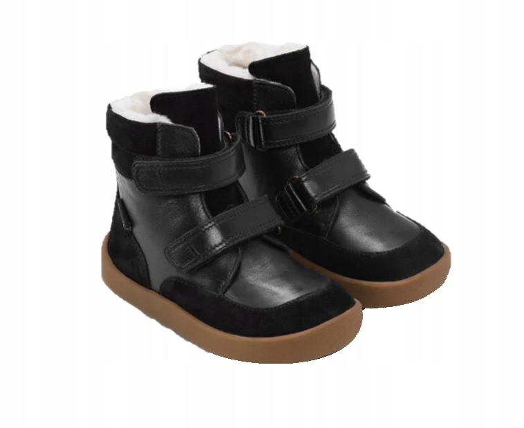 Bundgaard Basil 1199 Black trzewiki zimowe na rzepy roz.32