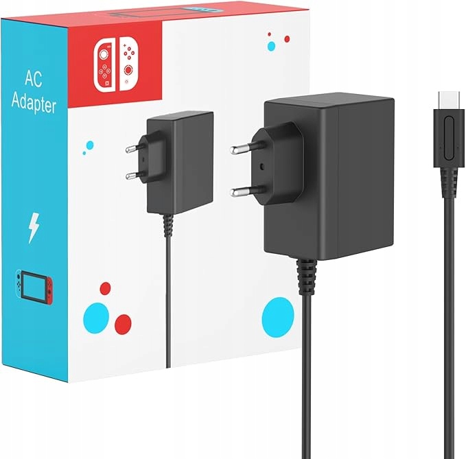 ŁADOWARKA DO KONSOLI SWITCH 45W Z KABLEM USB-C 1.5m STM45