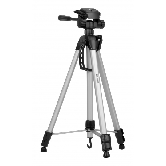Stativ Camrock TE68 168 cm 3D hlava pro Nikon Canon Sony Fuji Stříbrný