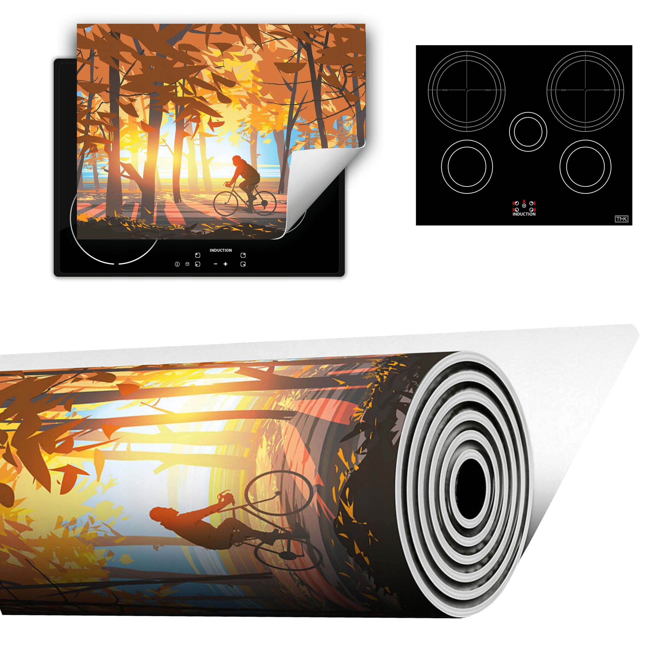 Vinylová Podložka Do Kuchyně Více Místa 70x52 Podzim les