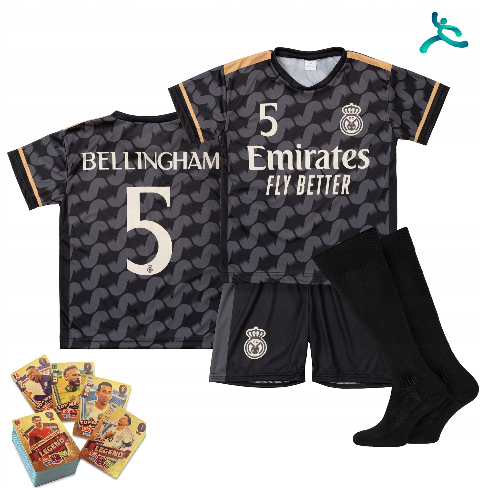 Fotbalové oblečení komplet dárek Bellingham vel 134