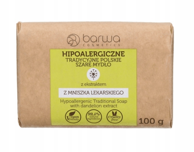 

Barwa Mydło z ekstr. z mniszka lekarskiego 100g