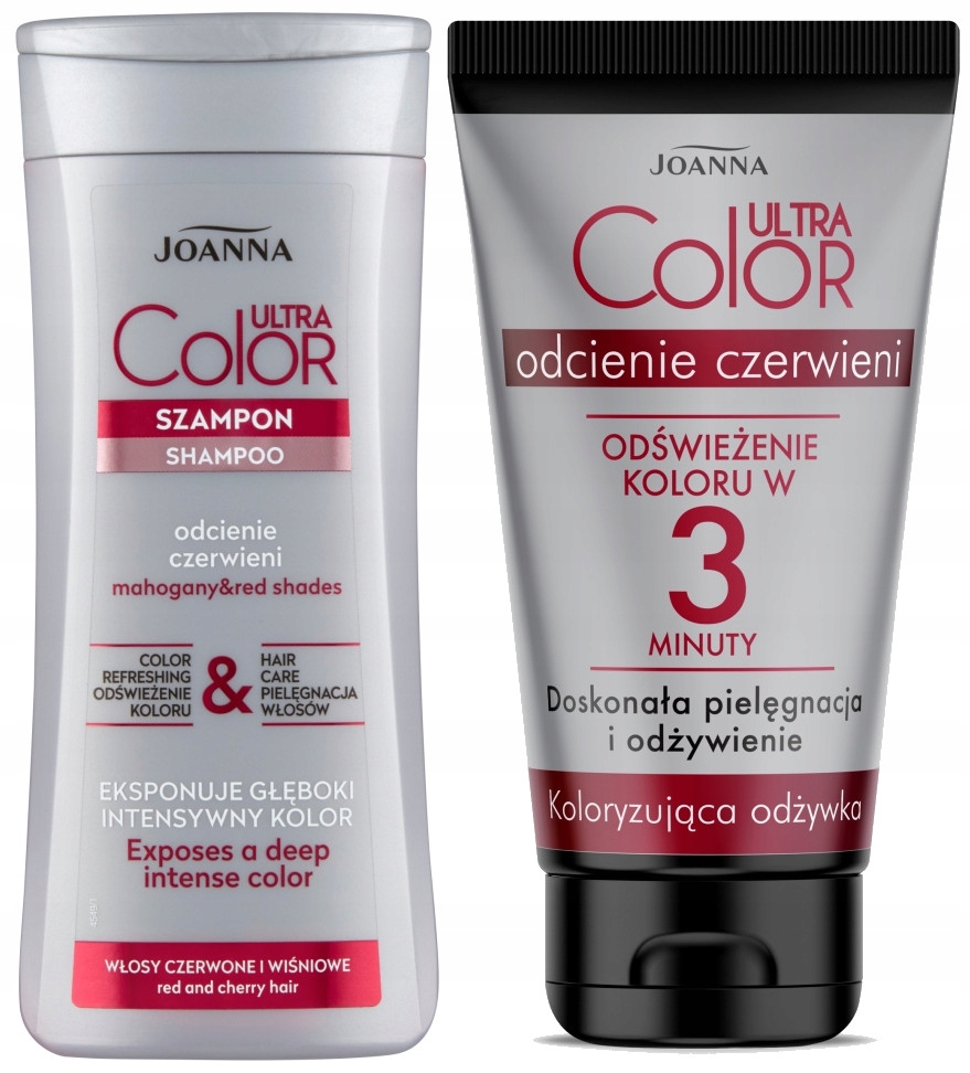 

Joanna Ultra Color Szampon+Odżywka Odcienie Czerwo