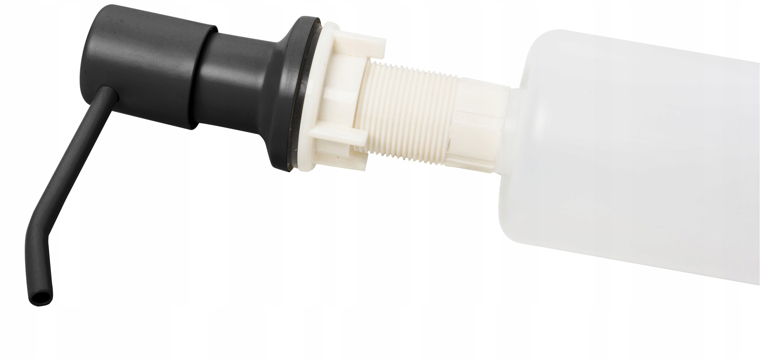 DOZOWNIK NA PŁYN DO NACZYŃ MYDŁO CZARNY 400ml Pojemność 400 ml