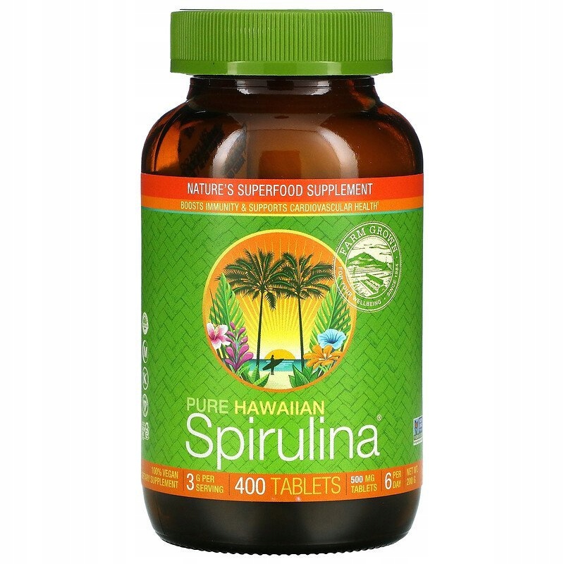 KENAY Hawajska Spirulina Pacifica (400 tabl.) 15198046645 Allegro.pl