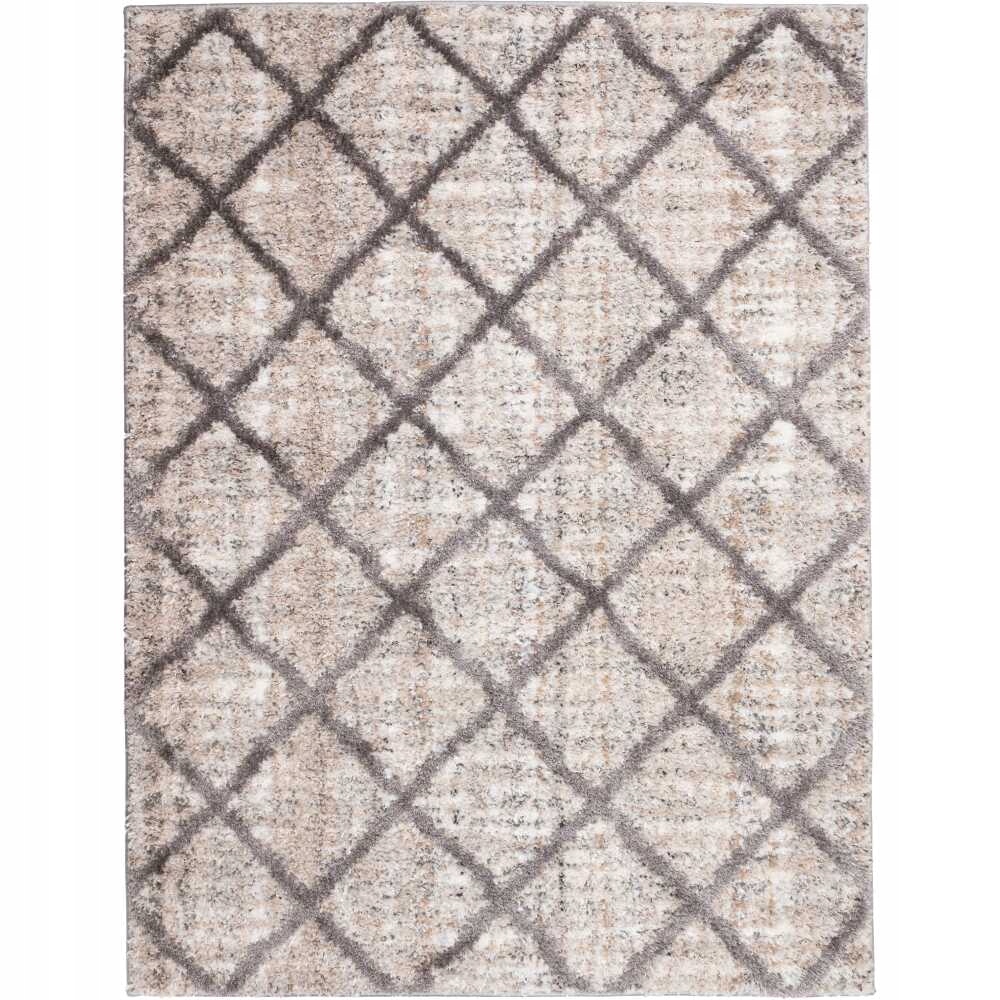 Koberec Bilbao Shaggy 80×150 cm béžový jemný vzor