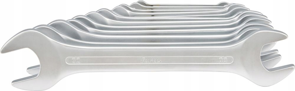 Sada 12 oboustranných plochých klíčů DIN3110 6-32 mm