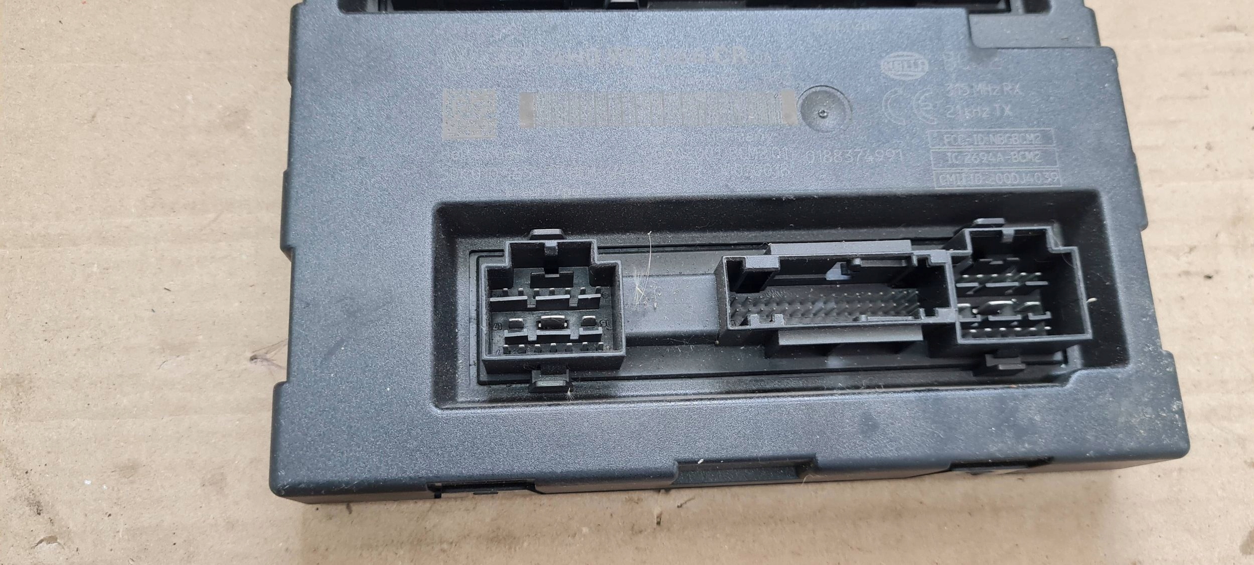 A6 C7 4G control unit comfort control unit AUDI A7 4G 4H0907064CR