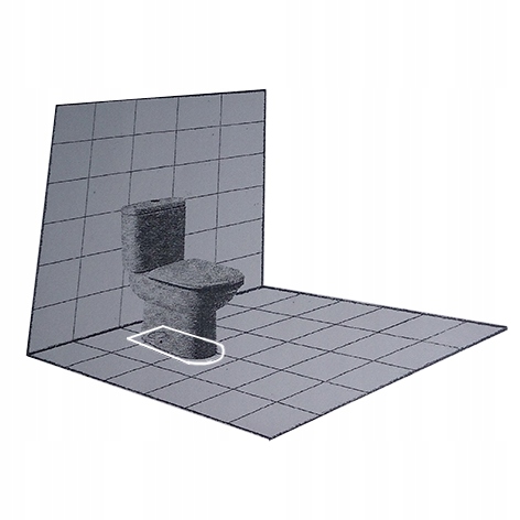 Uszczelka mata do miski stojącej WC uniwersalna Marka Term-System