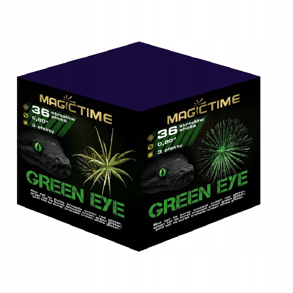 

Pokaz Wyrzutnia Green Eye 36 Strzałów