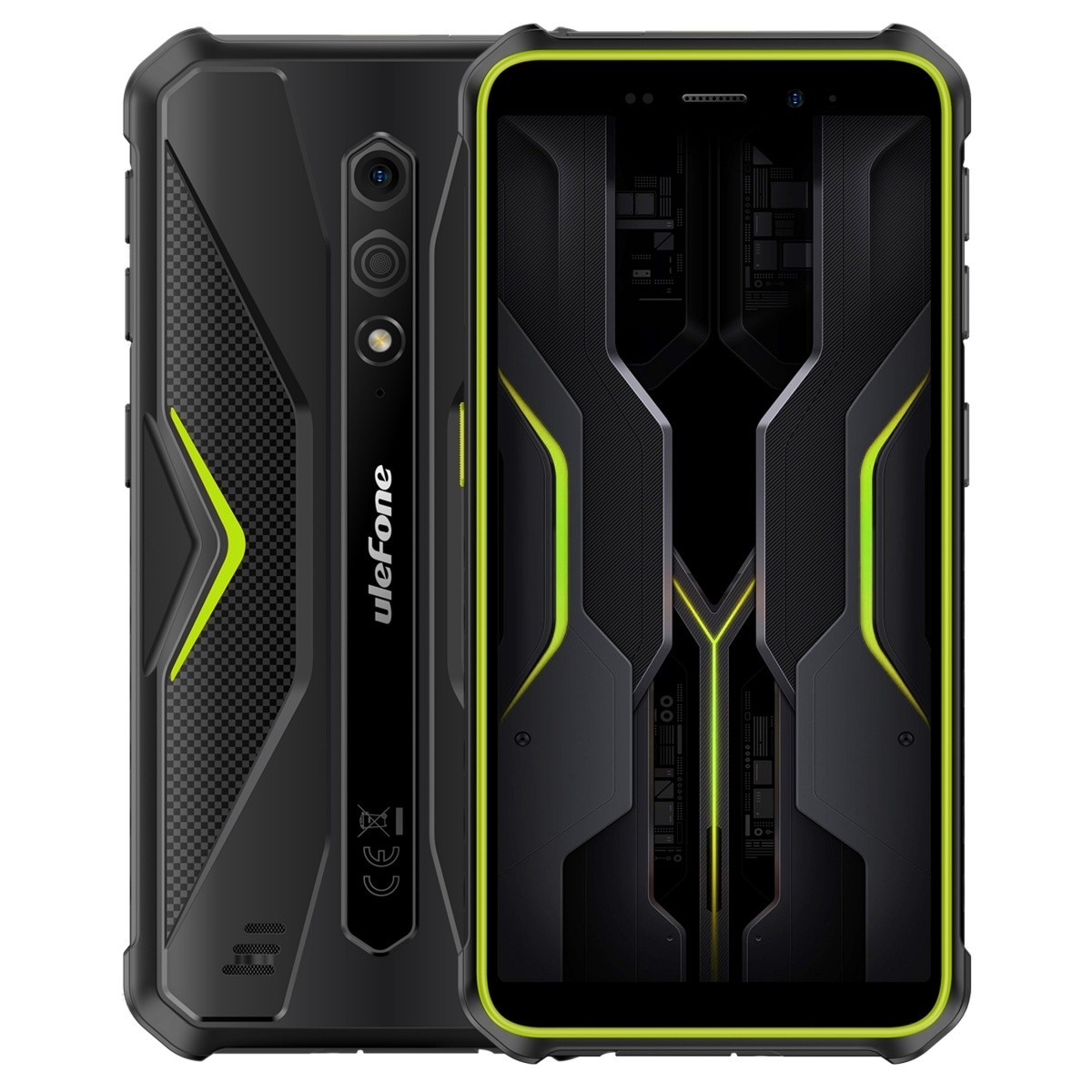 Ulefone Smartphone Armor X12 4G 3/32GB IP69K zelený