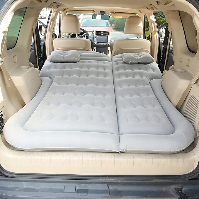 Materac dwuosobowy Swawis Samochodowy 175 x 130 x 10 cm szary