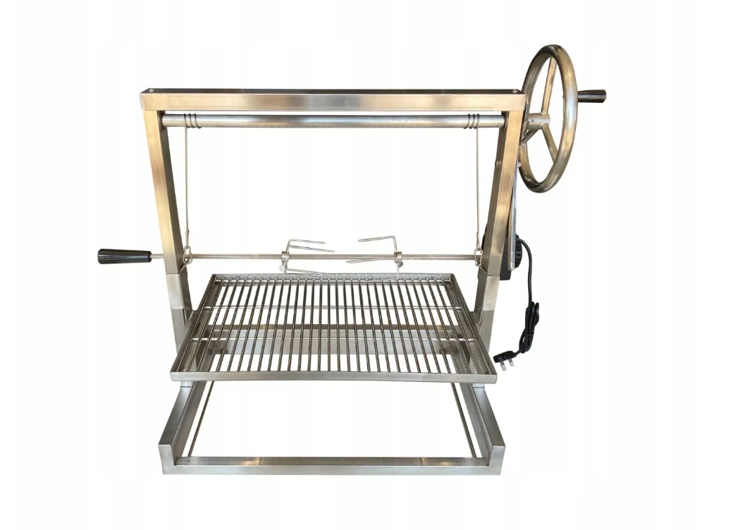 Grill Argentinský Ohniště pro zabudování 100% Nerezový Atest 65x45cm