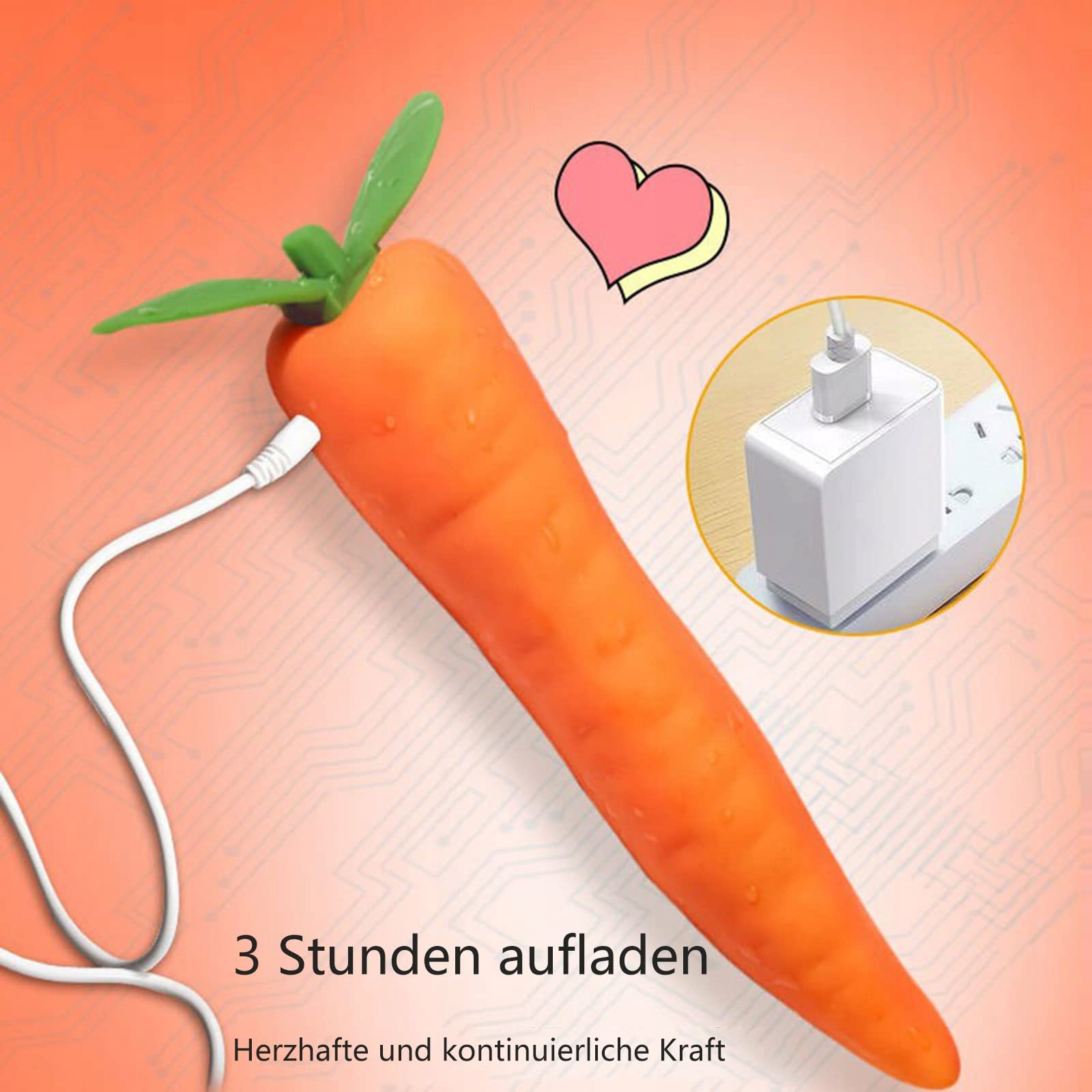 GURKE DILDO Wibrator Dla Kobiet G-Punkt 26CM 10 Trybów Wibracji — miniatura 5