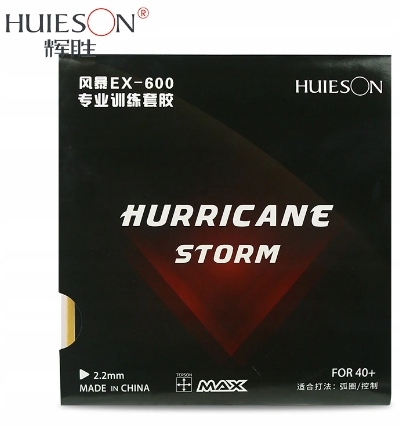 HUEISON OKŁADZINY DO TENISA STOŁOWEGO EX-600 2,2mm 40+ OKŁADZINA NA PALETKI