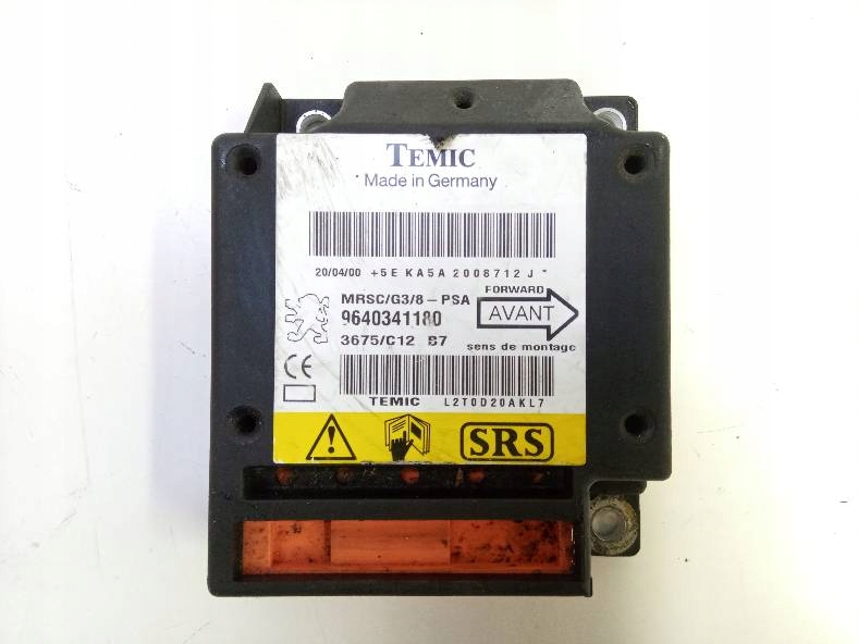 SENSOR airbag 9640341180 Peugeot 607 e (1999-2010)