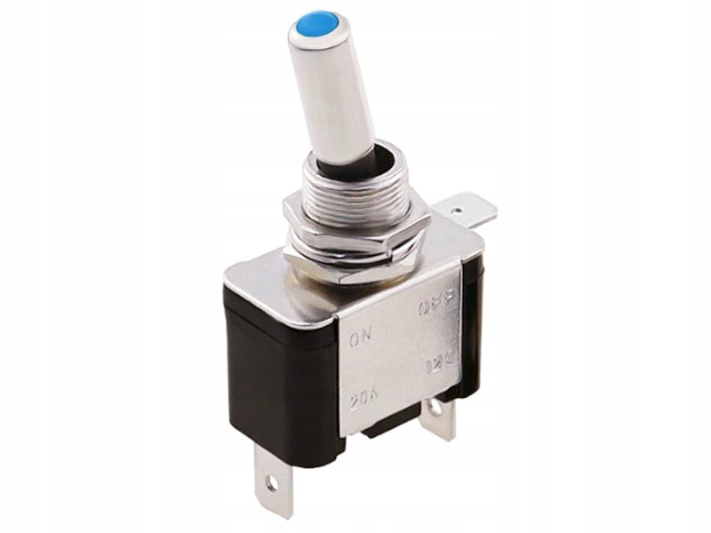

Przełącznik On-off niebieska dioda Led 12V 20A
