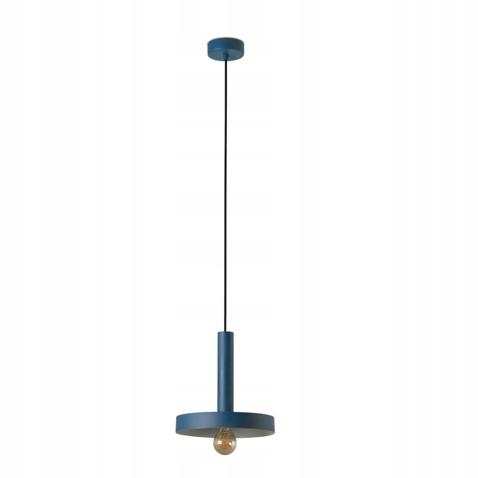 Závesné svietidlo Faro Whizz biela/modrá, oceľ, E27, design Wagner