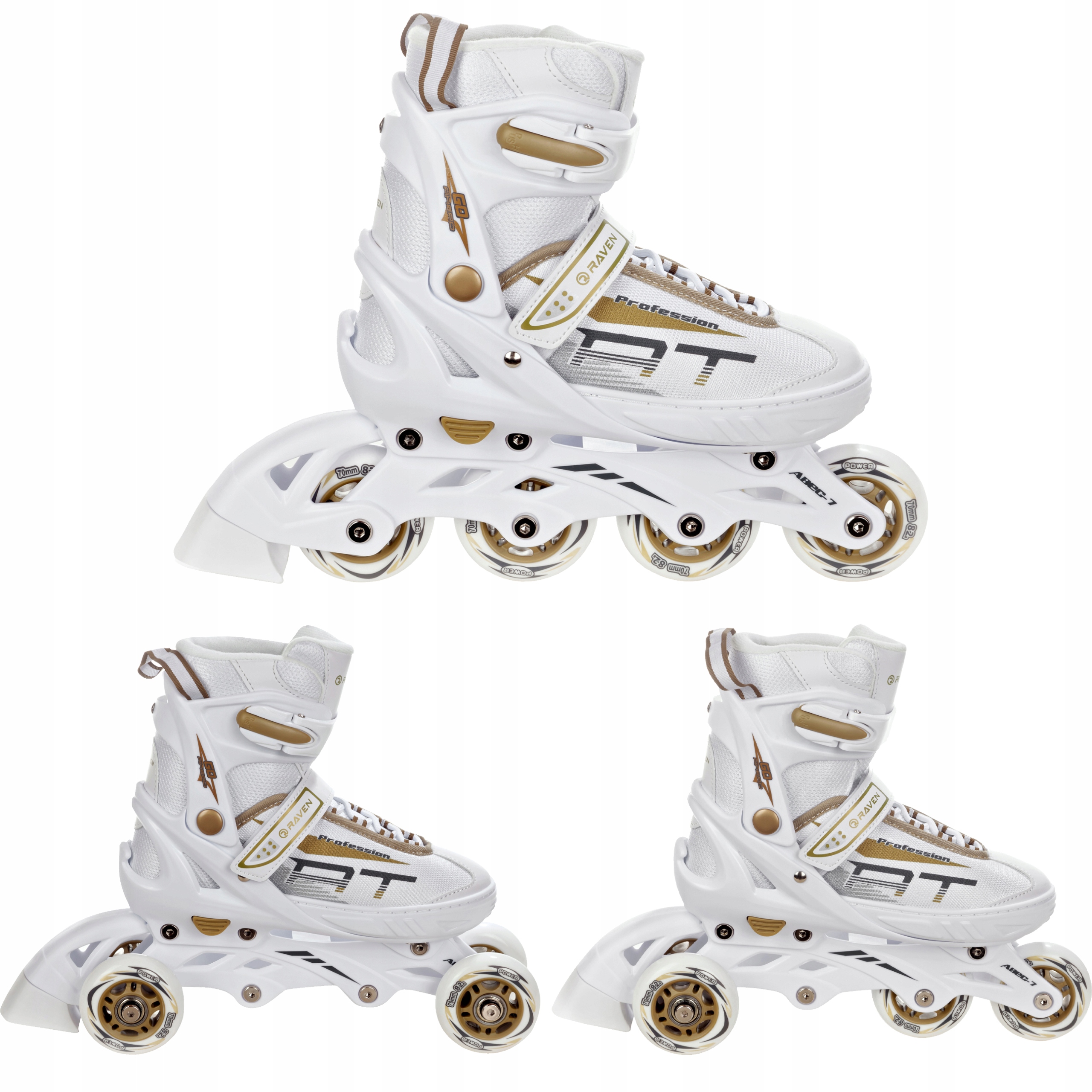 

Rolko Wrotki 3w1 Raven Profession White/Gold 35-39