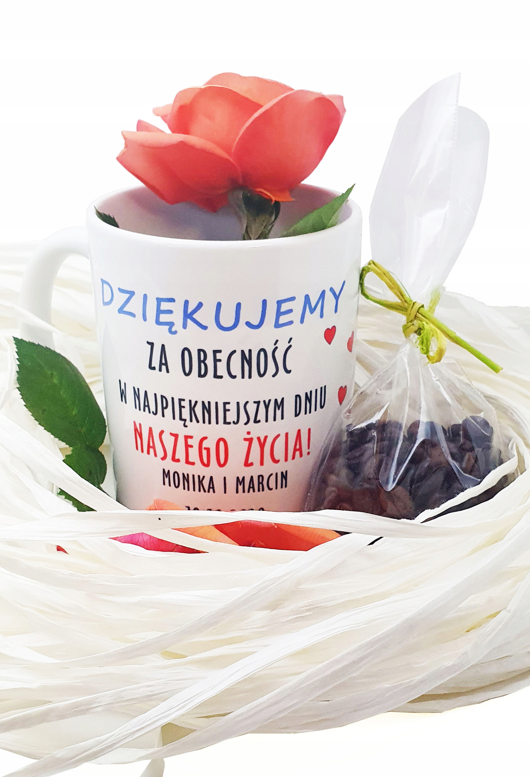 

Kubek na prezent ślub imieniny urodziny dedykacja