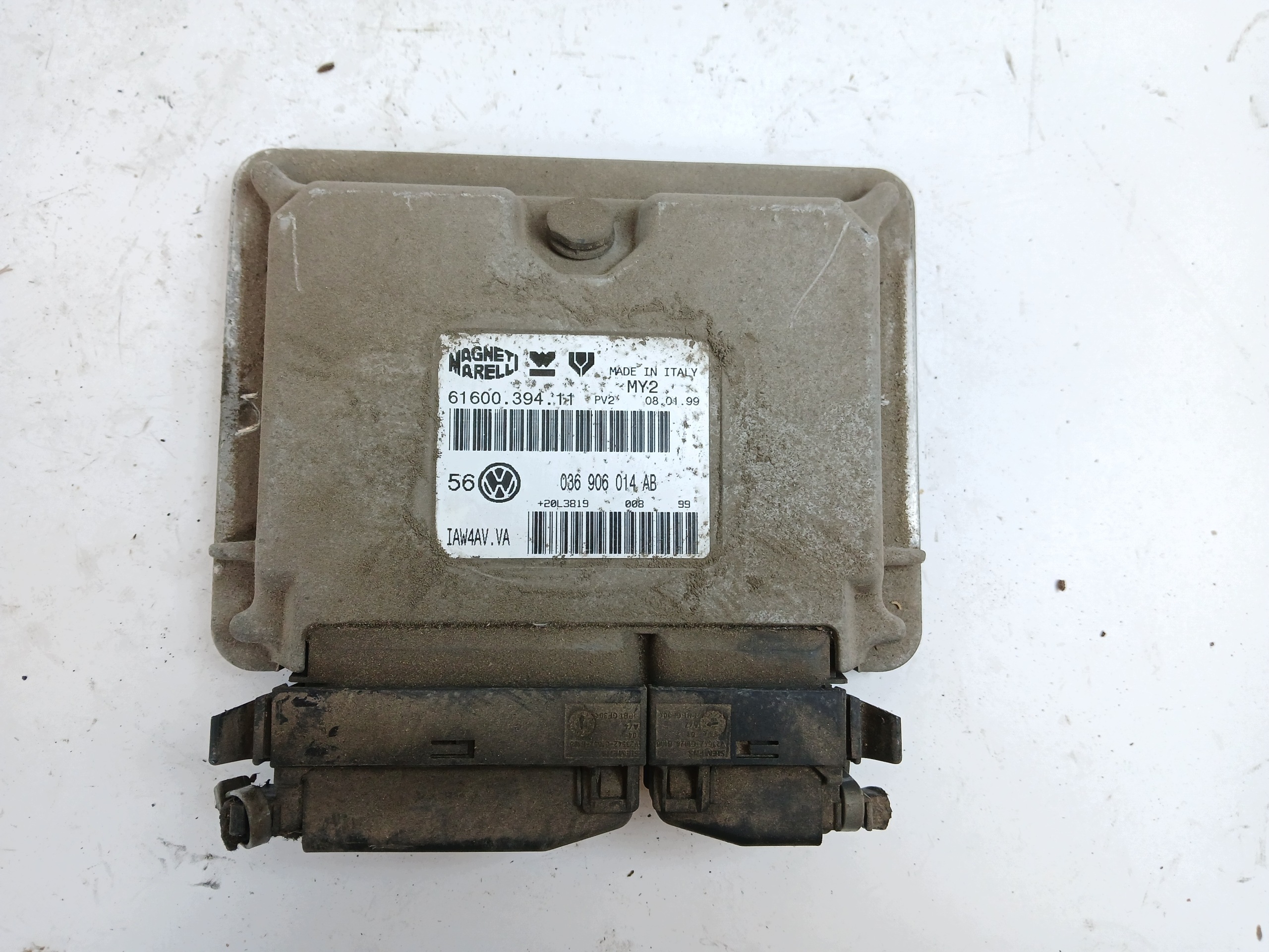 VW GOLF IV 1.4 control unit of the engine 036906014AB