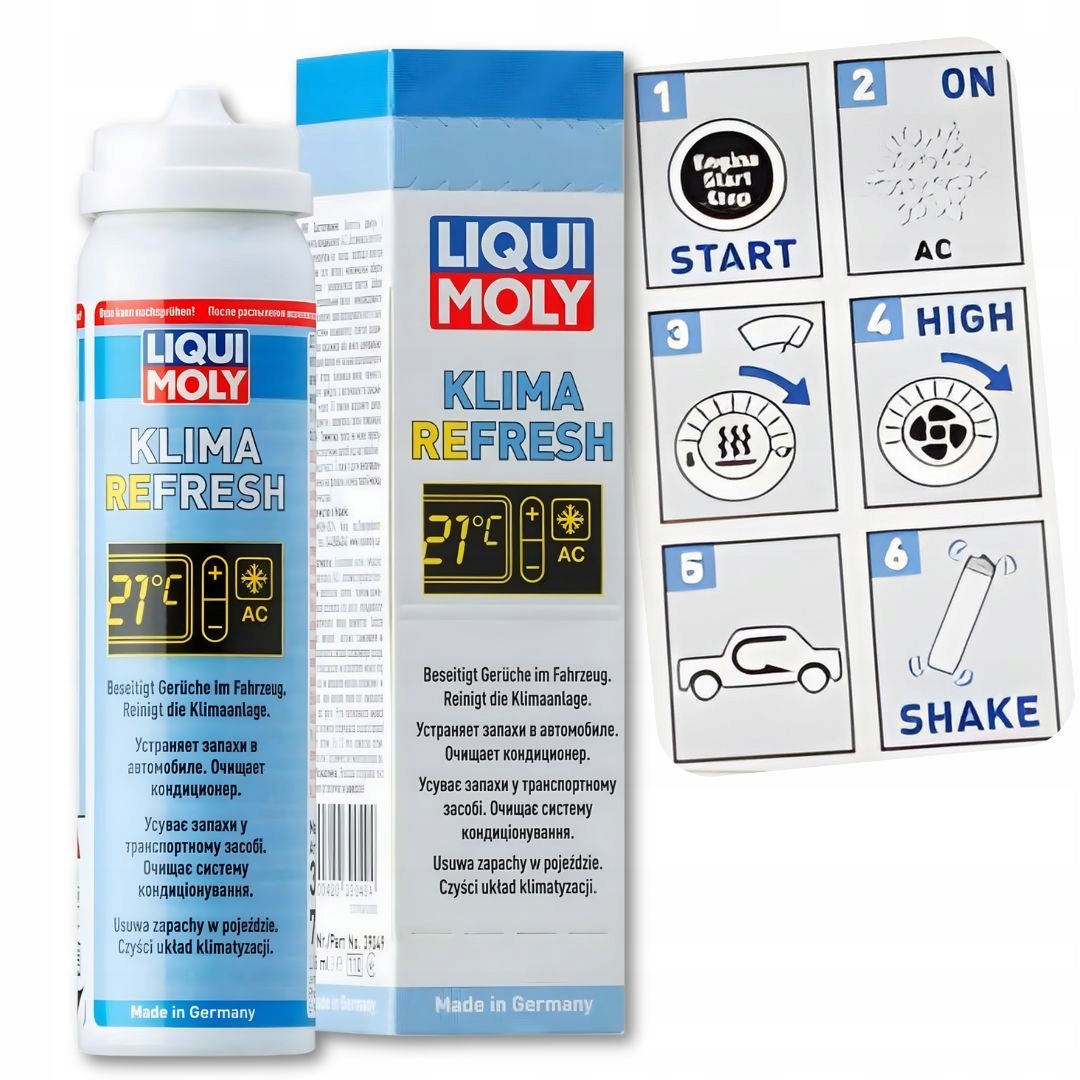 Liqui Moly Klima Refresh Odgrzybiacz klimatyzacji 39049 75ml