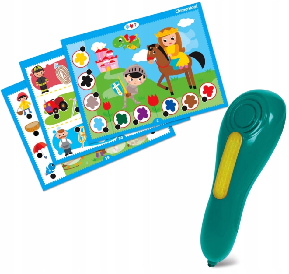 MÓWIĄCE PIÓRO 500 PYTAŃ CLEMENTONI EAN (GTIN) 5942094004524