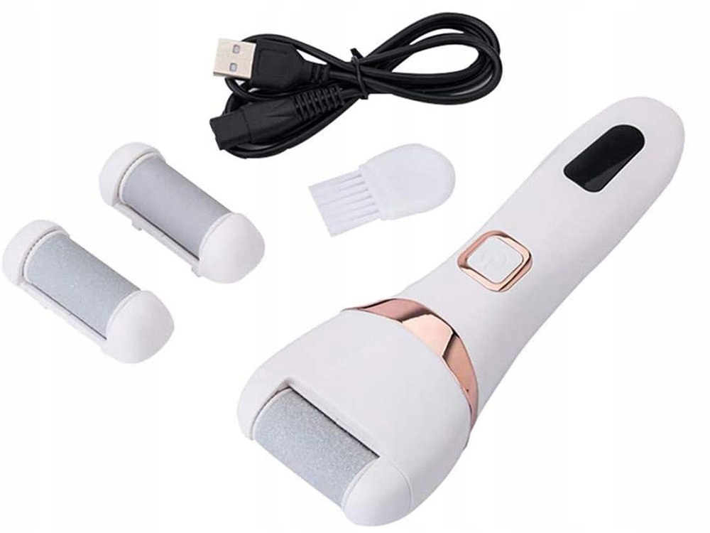 Elektrický pilník na nohy struhadlo bruska LCD umožňuje rychlé odstranění