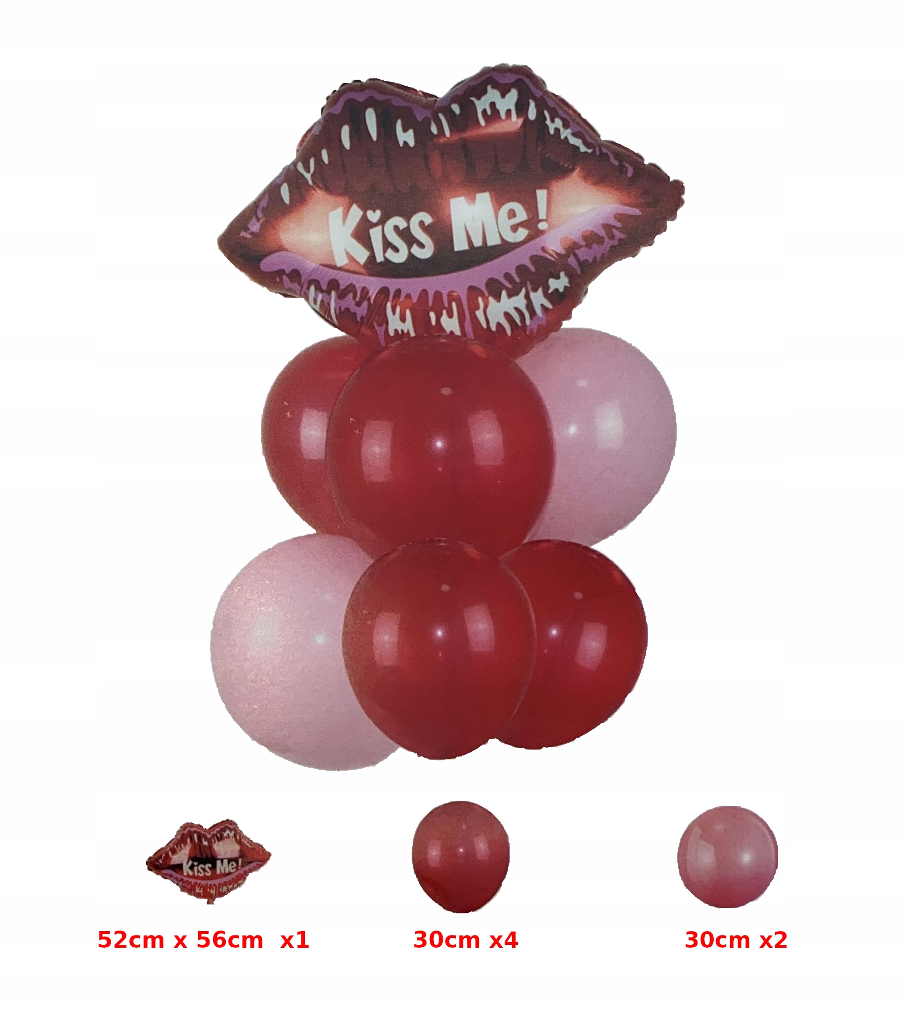 

XXL Zestaw Balonow Foliowych Na Impreze Przyjecie