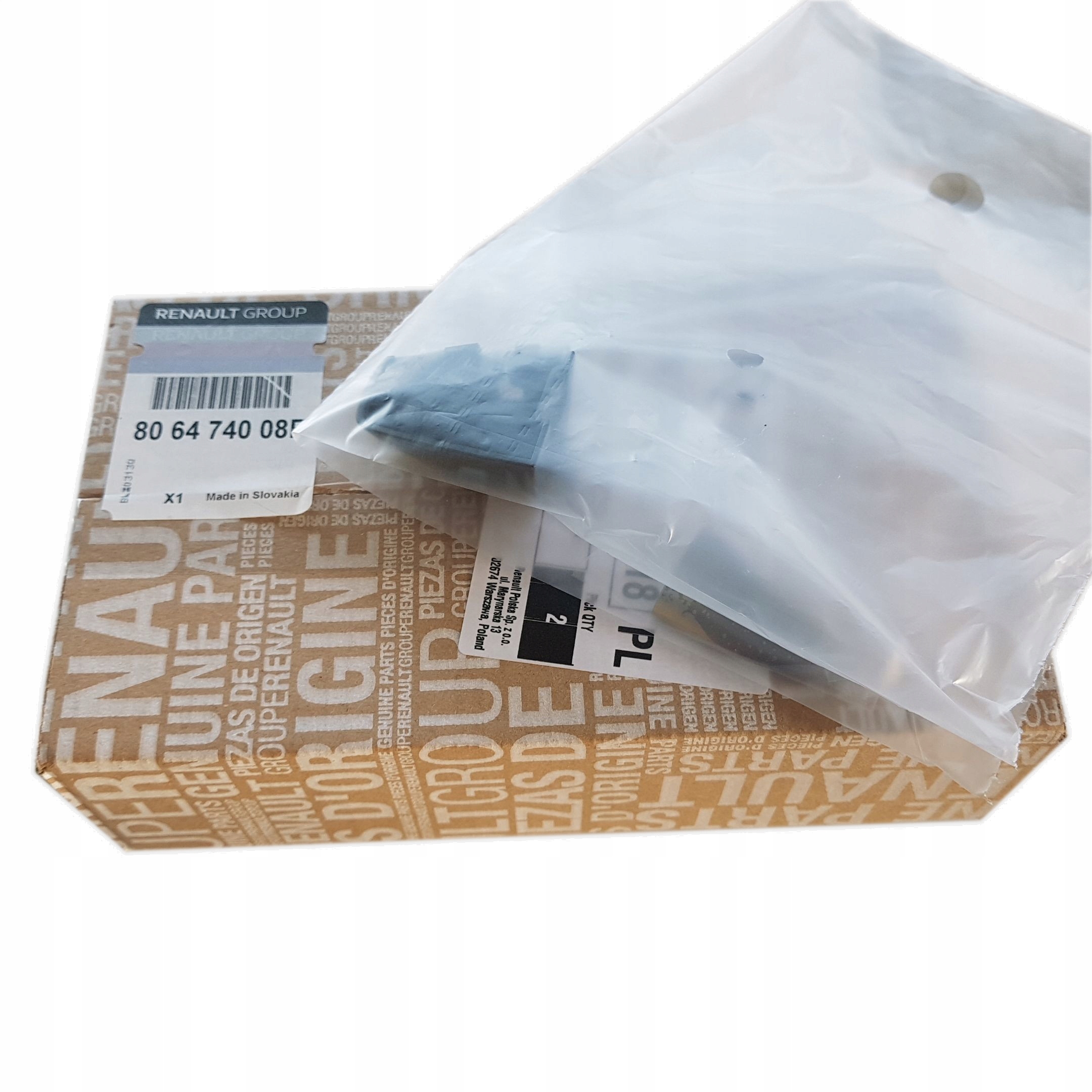 ZAŚLEPKA KLAMKI ZEWNĘTRZNEJ CHROM RENAULT TALISMAN Typ samochodu Samochody osobowe