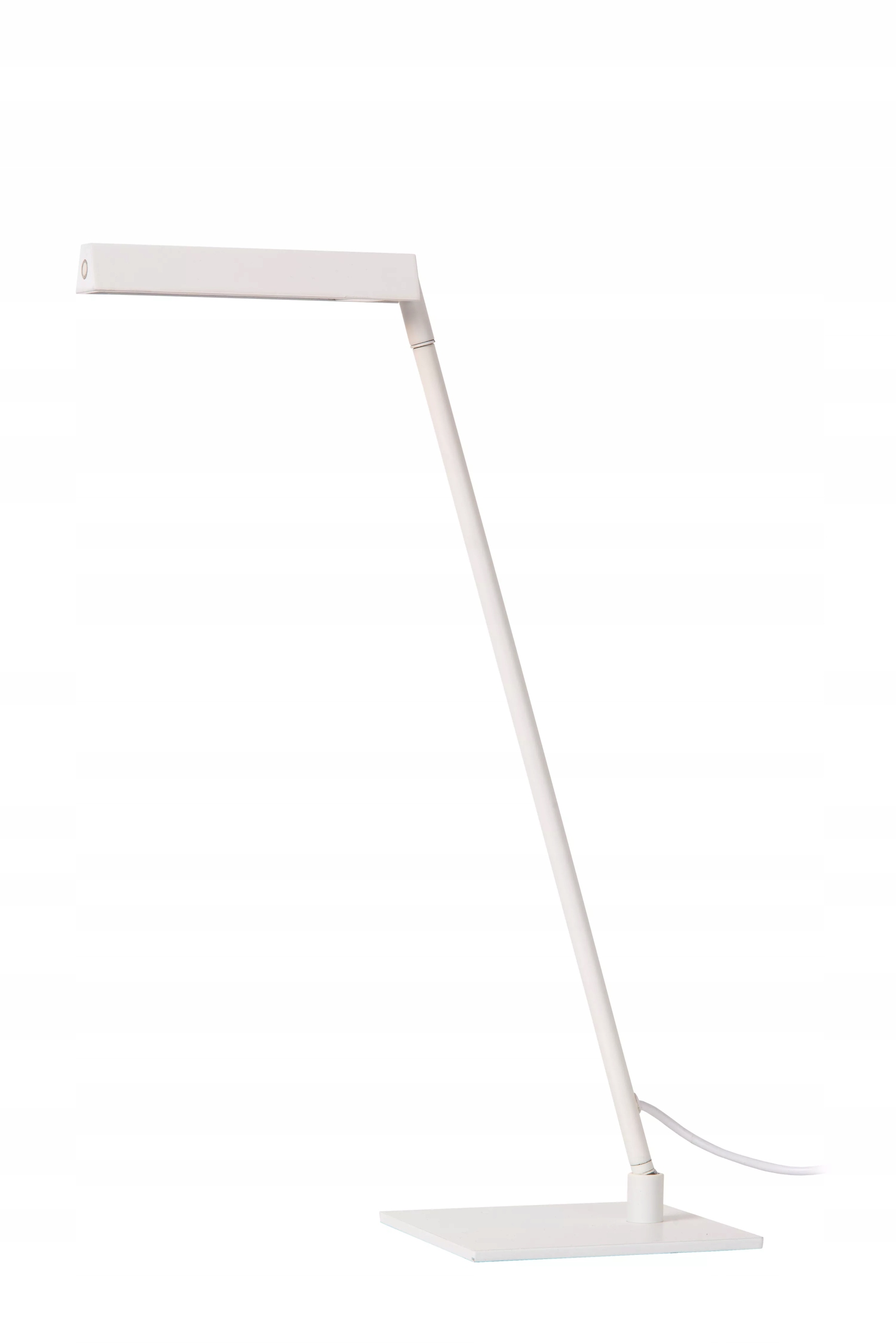 Stolová lampa biela moderná Led nastaviteľná teplá farba 42 cm Lucide