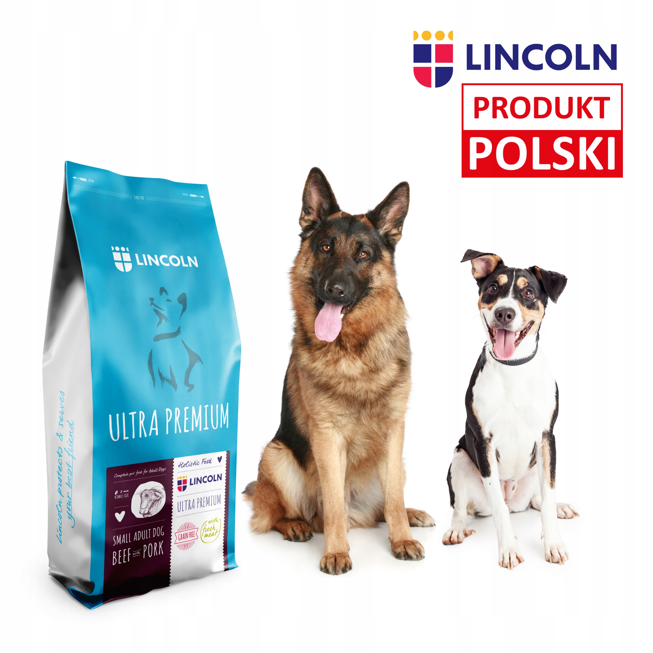 Lincoln Suchý Kram Pro Psy Malých Plemen Hovězí Maso Grain Free 9 Kg York Mops