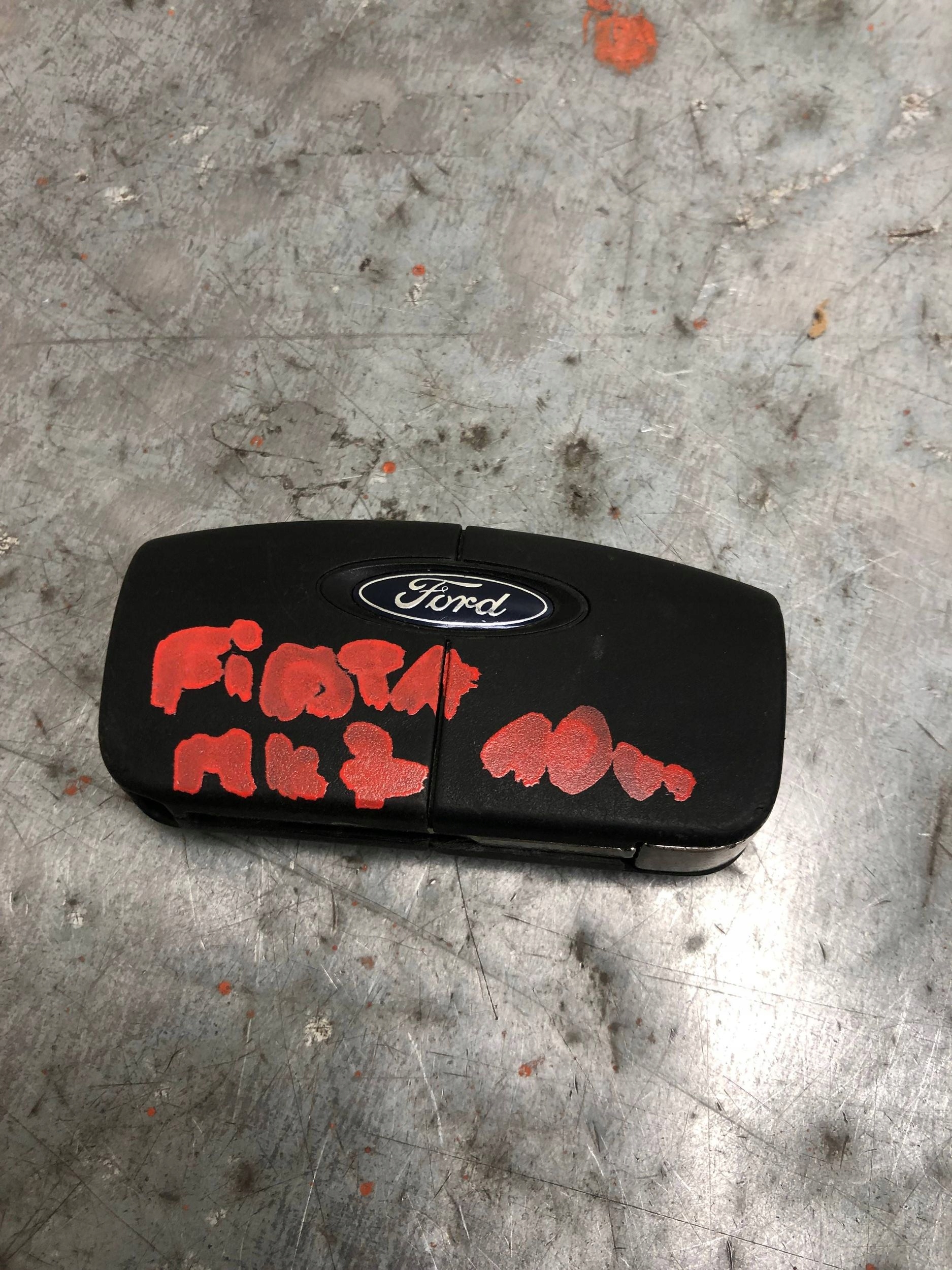 key PILOT FORD FIESTA MK7 3M51-15K601-AB