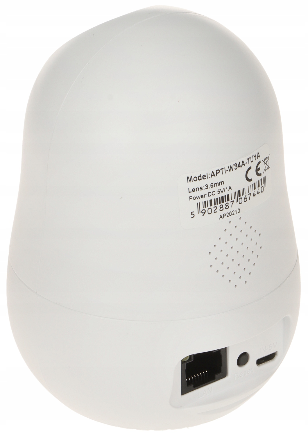 KAMERA OBROTOWA IP WI-FI 3 Mpx 3.6 mm TUYA SMART Marka Inna