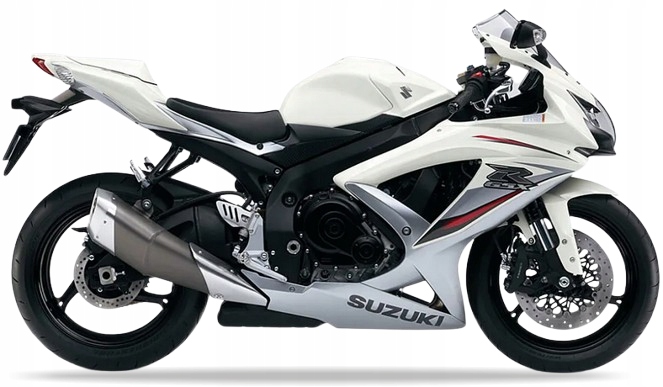 Samolepky Juula Pro Suzuki Gsxr 750 2009 Bílé Ypa