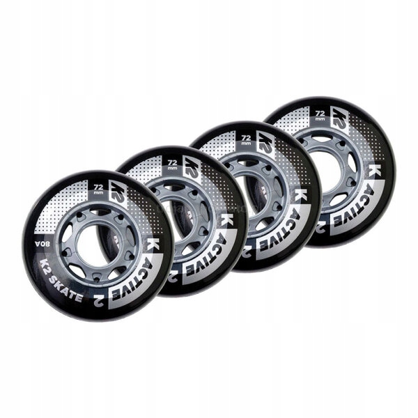 Kółka Do Rolek K2 72MM/80A 4-SZT 30B3000