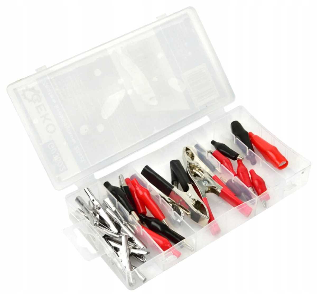 ZESTAW KROKODYLKÓW 28SZT. GEKO Kod producenta G03602