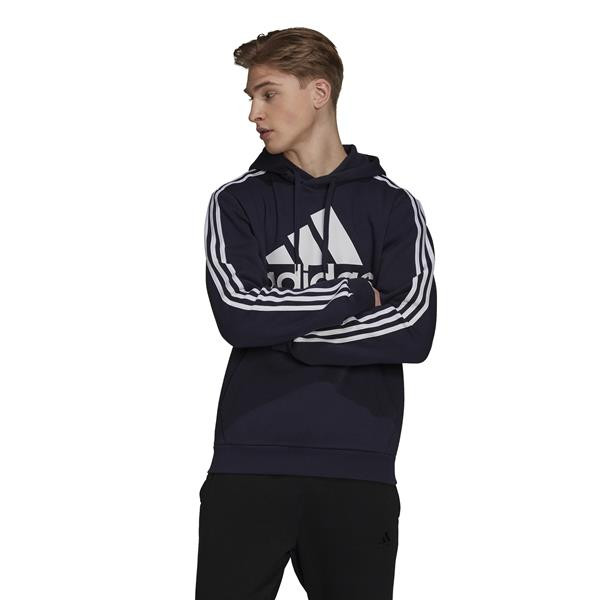 Pánská mikina adidas H14642 BL3S Fl Hd Modrá S