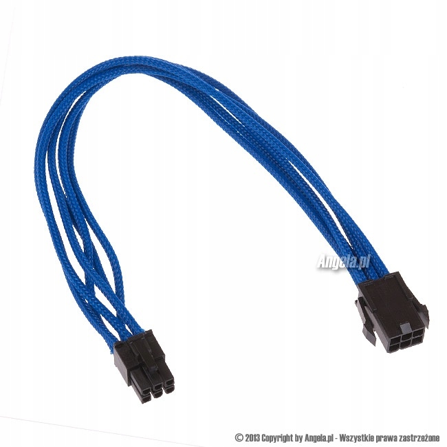 

Gelid przedłużacz Pci-e 6pin 30cm niebieski