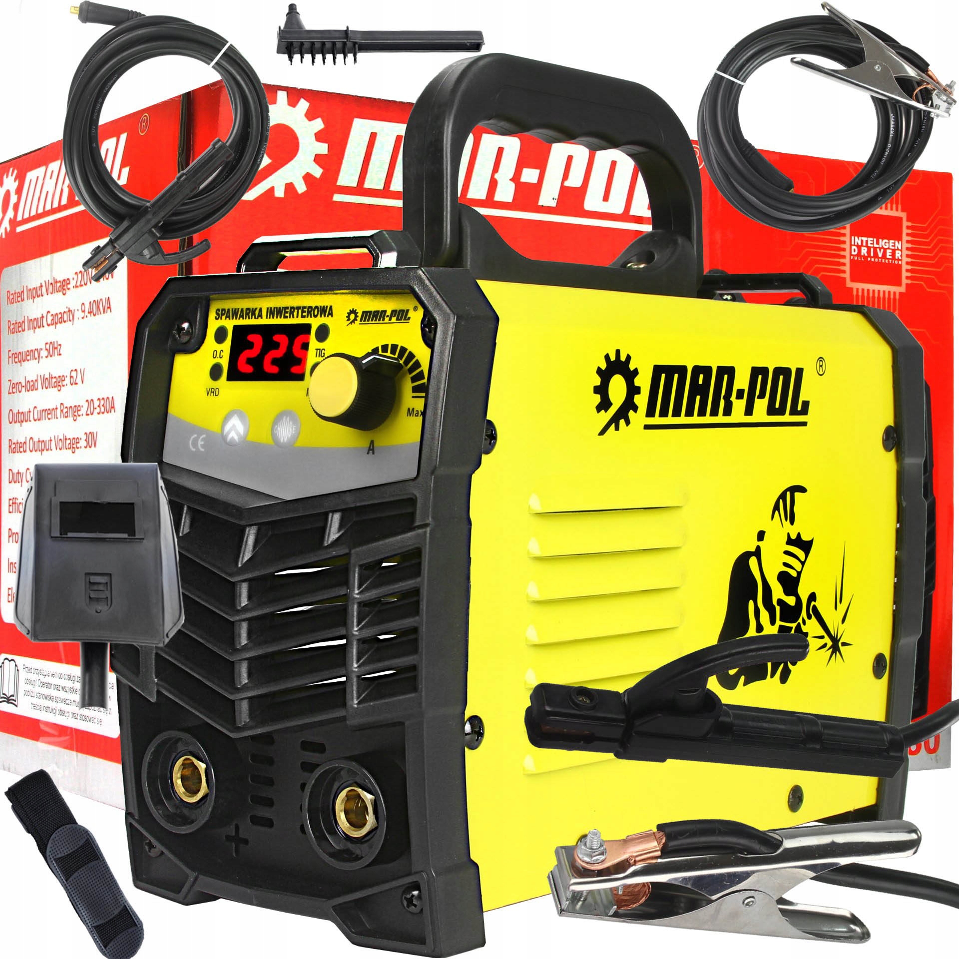 ІНВЕРТОРНИЙ ЗВАРЮВАЛЬНИЙ АПАРАТ IGBT 330A MMA + TIG