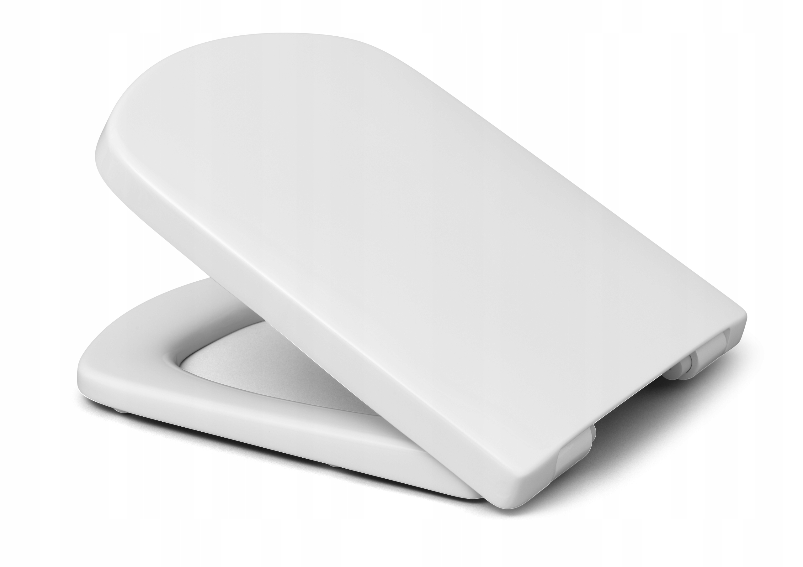 Wc sedátko pro Roca Dama Senso s pozvolným sklápěním, odnímatelné, Tvrdé Wc