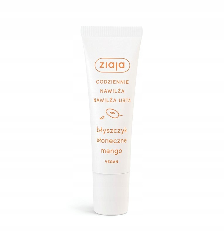 ZIAJA Błyszczyk do ust Słoneczne mango 12 ml