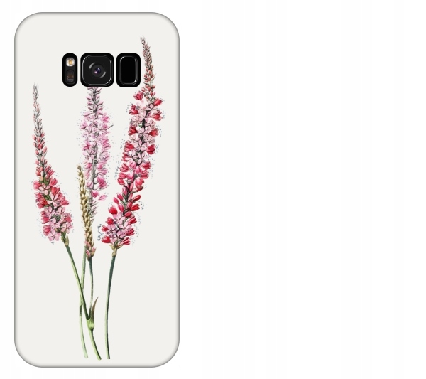 

Etui pokrowiec Samsung Galaxy S8 Kwiat różowy akwa