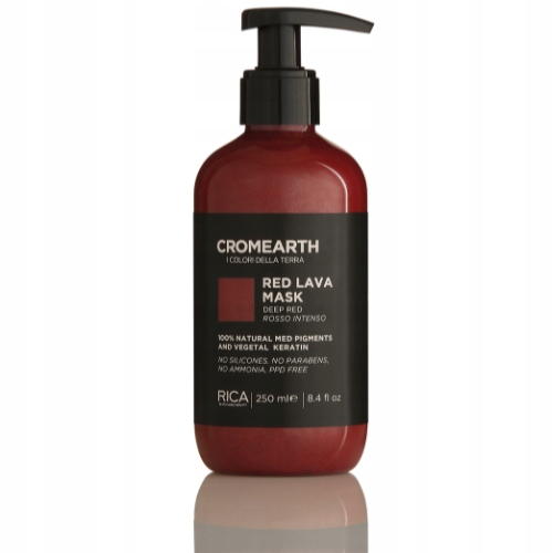 Rica Cromearth Red Lava Maska do włosów do głębokich czerwieni 250ml