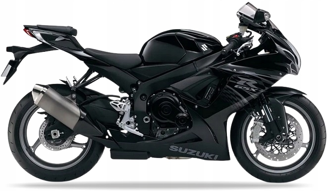 Samolepky Juula Pro Suzuki Gsxr 600 2011-2012 Černé Yvb