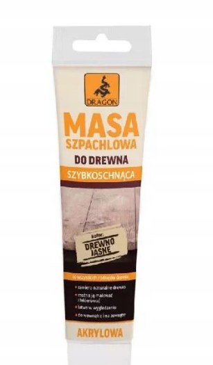 Masa szpachlowa do drewna 150 g jasne drewno