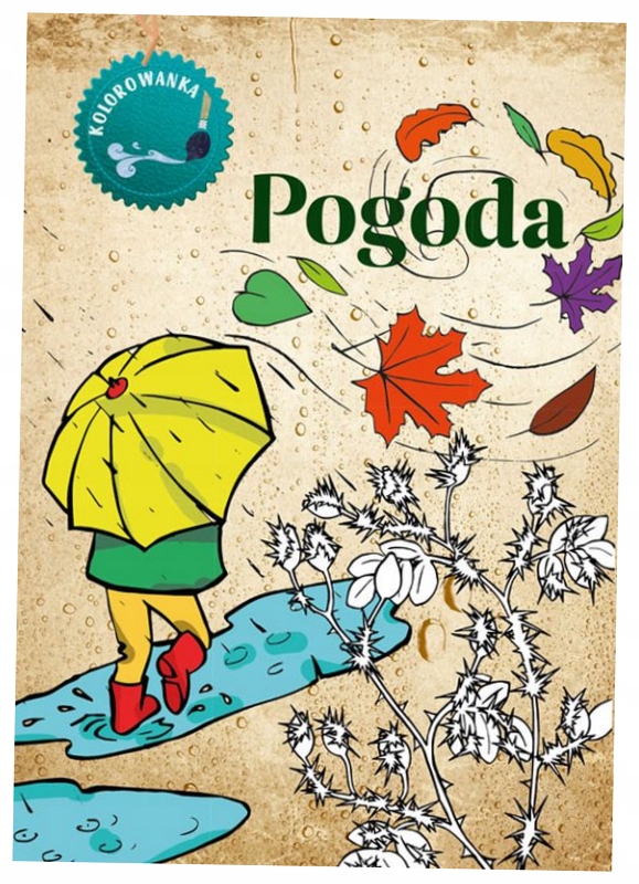 Kolorowanka. Pogoda Katarzyna Kopiec-Sekieta