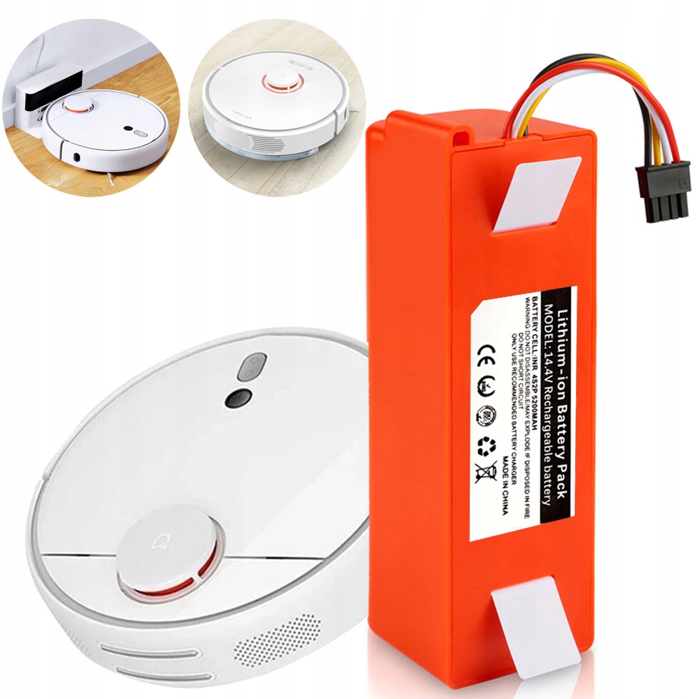 Náhradní Baterie Akumulátor Pro Xiaomi Roborock S50/S51/S55 Bezpečná