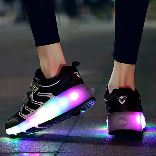 BUTOROLKI BUTY Z ROLKAMI ROLKI WROTKI LED Z POLSKI Marka PAPILIO