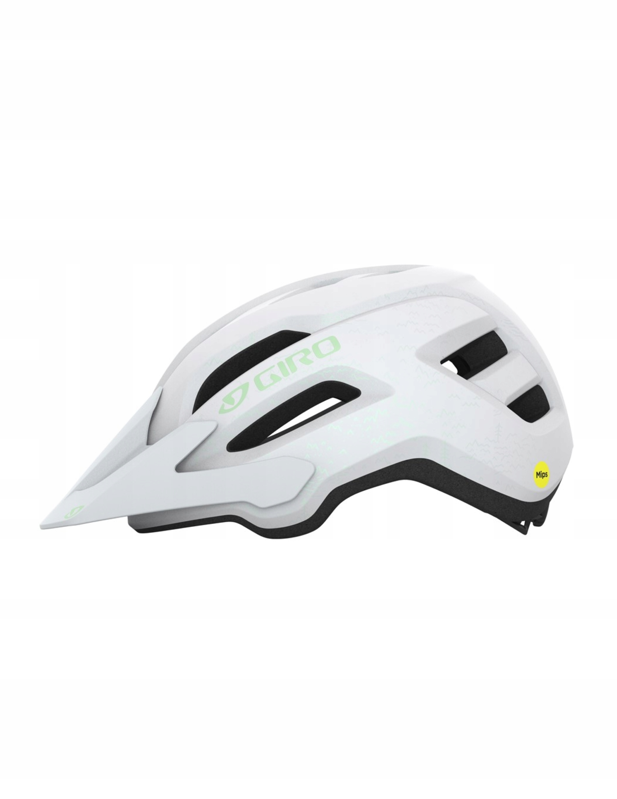 Dámská cyklistická přilba Mtb Giro Fixture II W Mips Bílá Univerzální